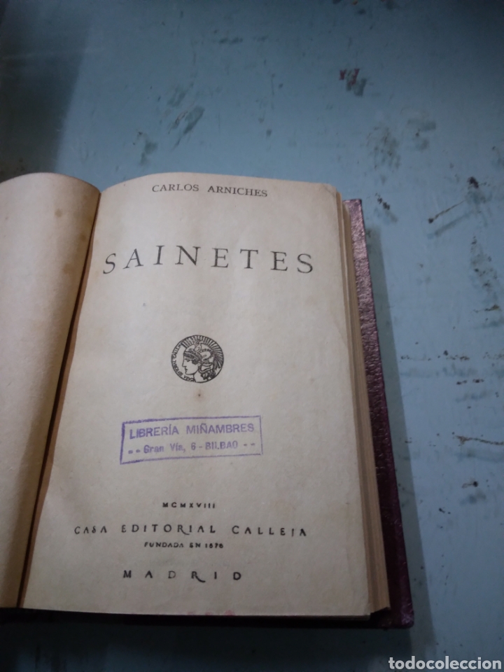 Libros: Carlos Arniches, Sainete, Editorial Calleja - Foto 2