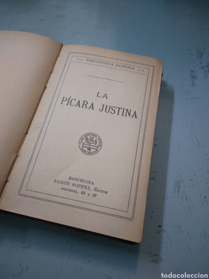 Libros: La picara Justina,Biblioteca Sopena - Foto 2