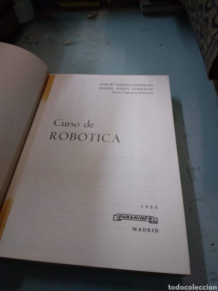 Libros: Jose Maria &Aacute;ngulo Usategui, Curso de rob&oacute;tica, Paraninfo - Foto 2