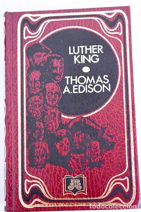 Libros: Martin Luther King ; Thomas A. Edison - Foto 1