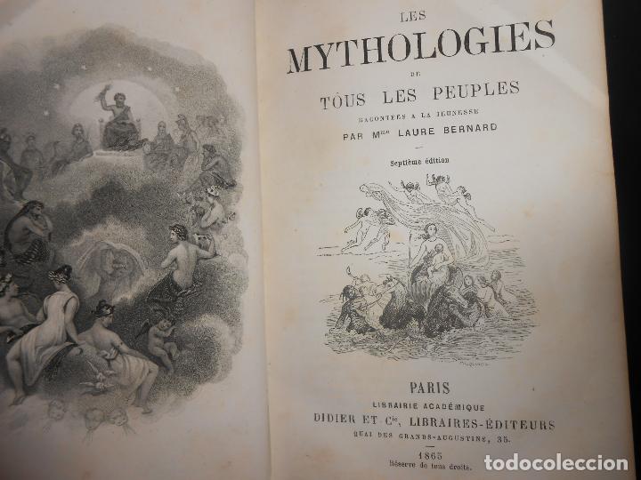Libros: BERNARD, Laure.- - Les mythologies de tous les peuples. - Foto 2