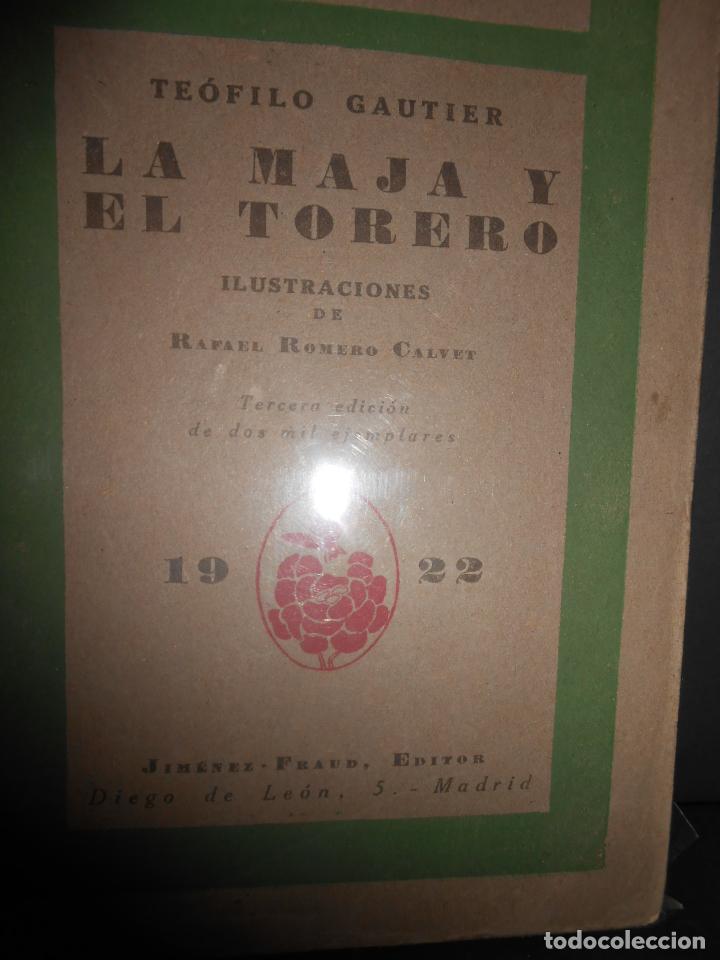 Libros: GAUTIER, Te&oacute;filo.- - La Maja y el Torero. - Foto 2