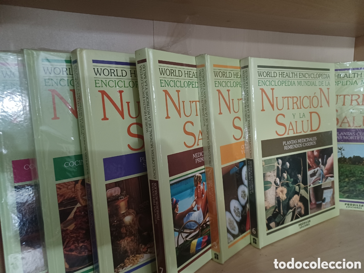 books: Nutrici&oacute;n y la.salud prodilsa World health plantas medicinales