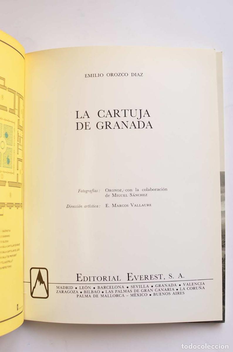 Libros: La Cartuja de Granada - OROZCO D&Iacute;AZ, Emilio - Foto 2