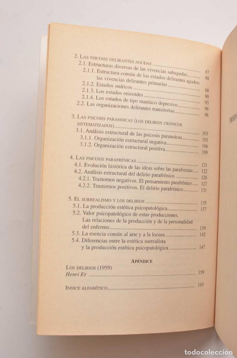 Libros: Estudios sobre delirios - EY, Henri - Foto 4