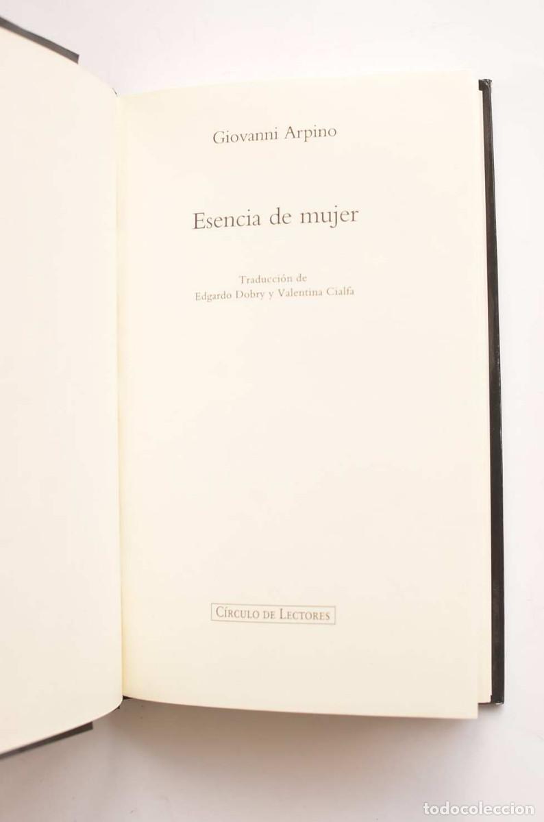 Libros: Esencia de mujer - ARPINO, Giovanni - Foto 3
