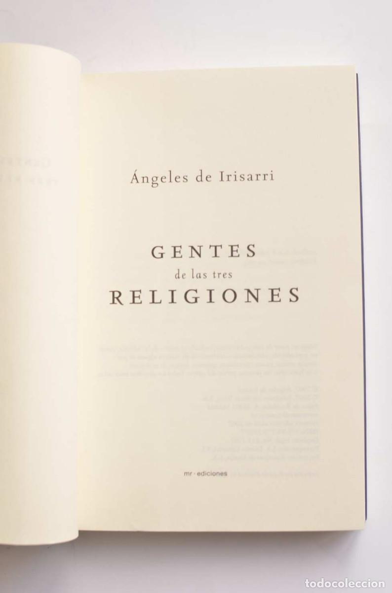Libros: Gentes de las tres religiones - IRISARRI, &Aacute;ngeles de - Foto 2
