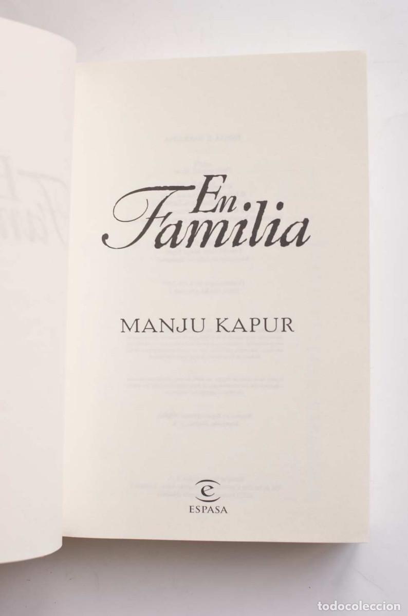 Libros: En familia - KAPUR, Manju - Foto 2