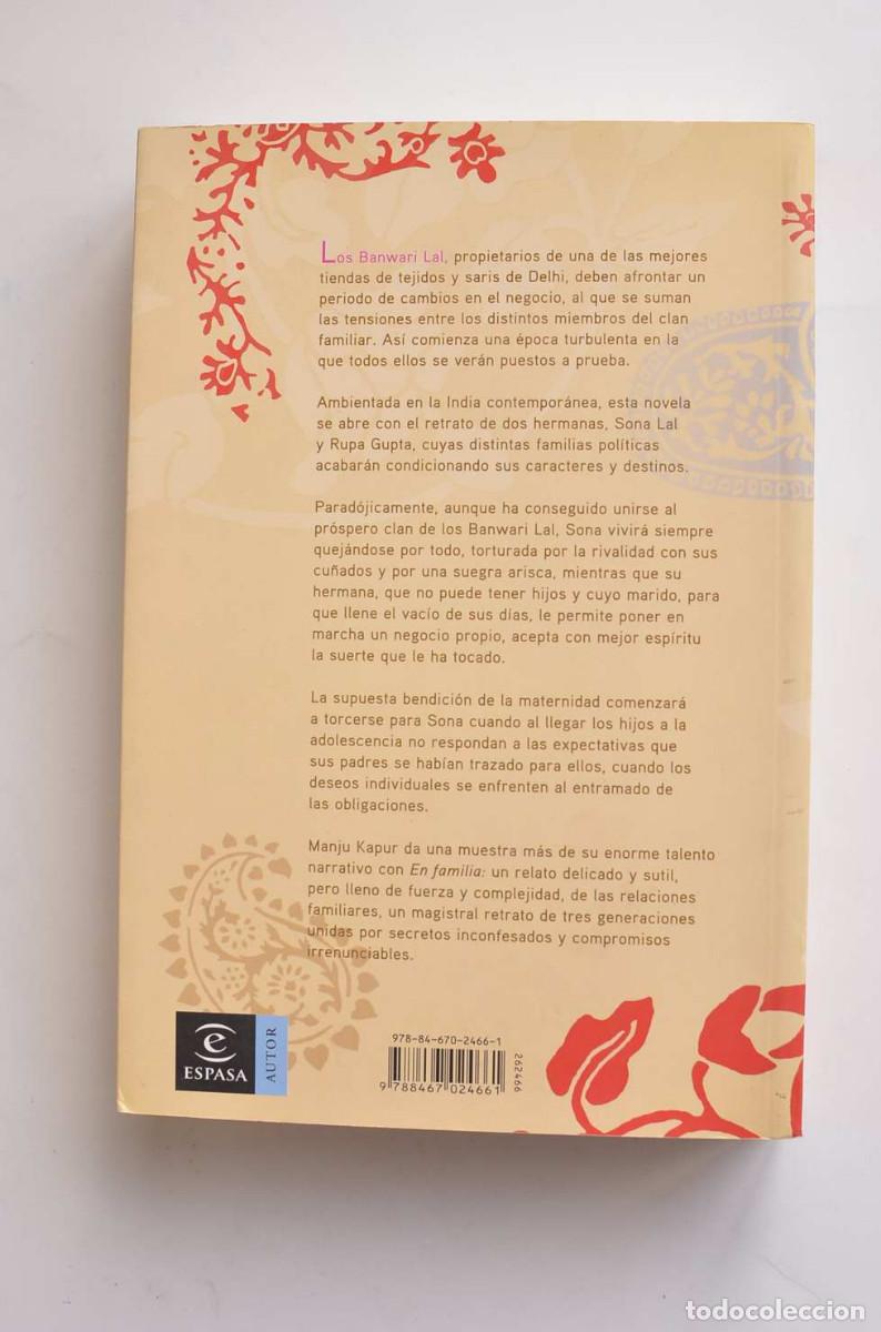 Libros: En familia - KAPUR, Manju - Foto 3