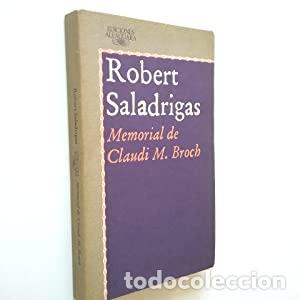 Libros: Memorial de Claudi M. Broch - Foto 1
