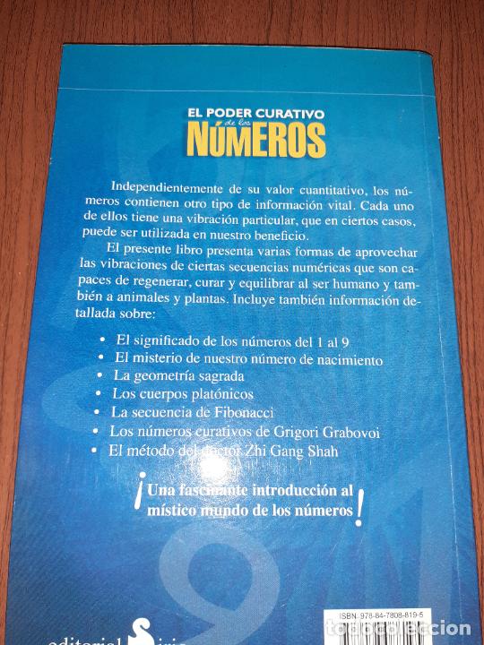 Libros: EL PODER CURATIVO DE LOS NUMEROS � ADIVINACION - PETRA NEUMAYER - Foto 2