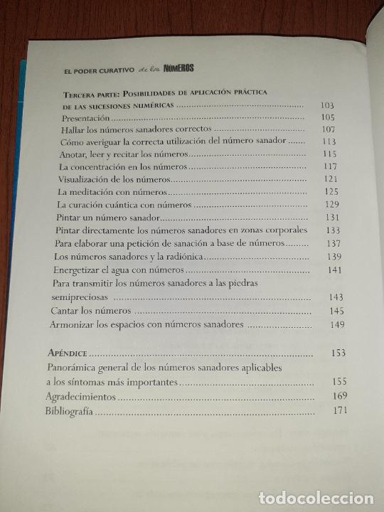 Libros: EL PODER CURATIVO DE LOS NUMEROS � ADIVINACION - PETRA NEUMAYER - Foto 4