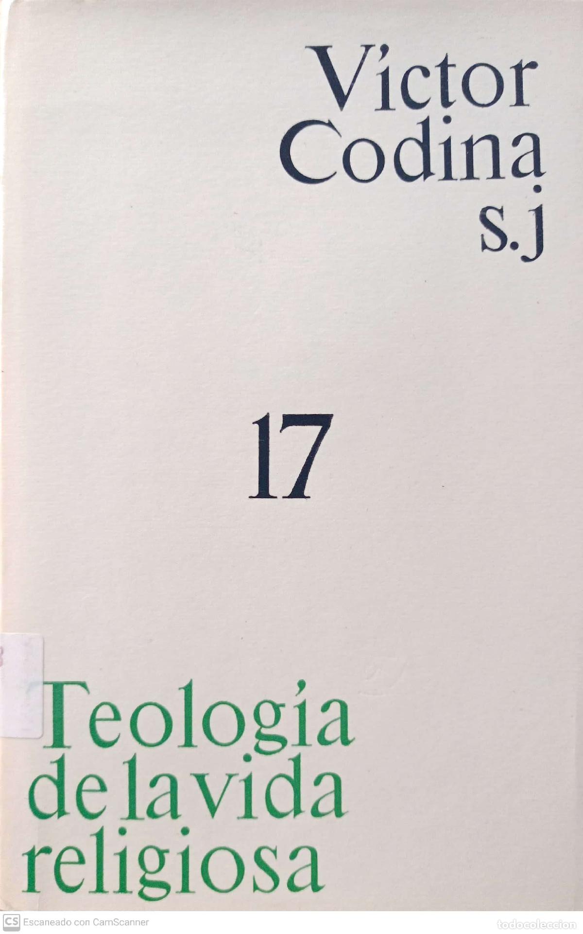 Libros: Teolog&iacute;a de la vida religiosa - V&iacute;ctor Codina - Foto 1