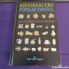 Libros: ADIVINANCERO POPULAR ESPAÑOL - JOSE LUIS GARFER / CONCHA FERNANDEZ. Lote 390072494