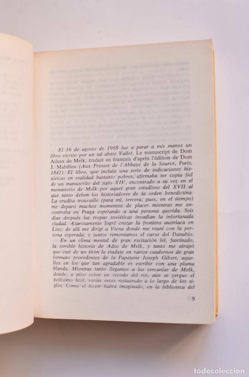 Libros: El nombre de la rosa - ECO, Umberto - Foto 4