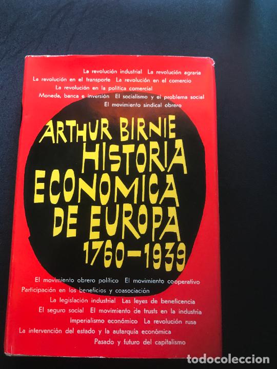 Libri di seconda mano: Arthur Birnie - Historia econ&oacute;mica de Europa 1760 - 1939