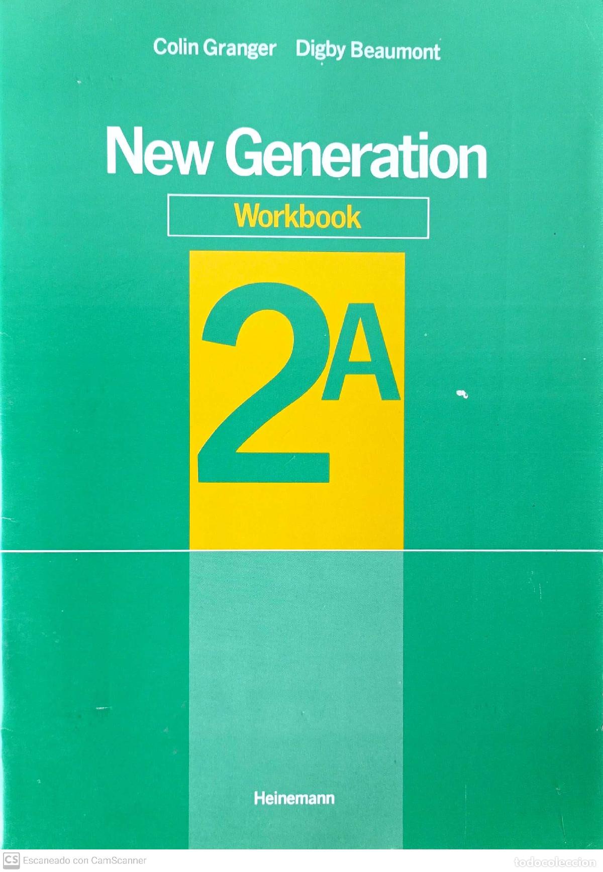 Libros: New Generation. WorkBook 2A - Granger, Colin; Digby Beaumont - Foto 1