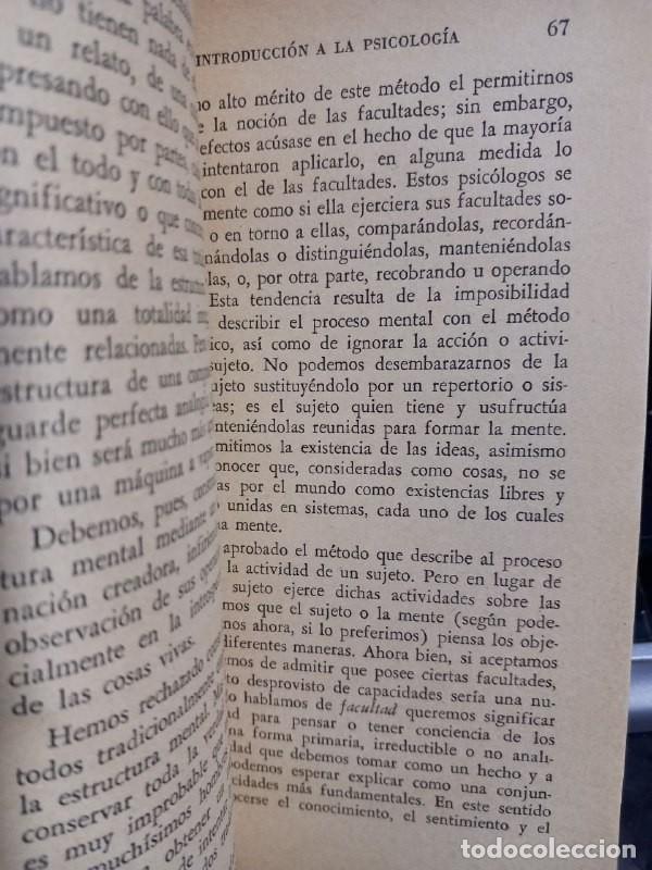 Libros: Introducci&oacute;n a la psicolog&iacute;a. - McDOUGALL, William: - Foto 6