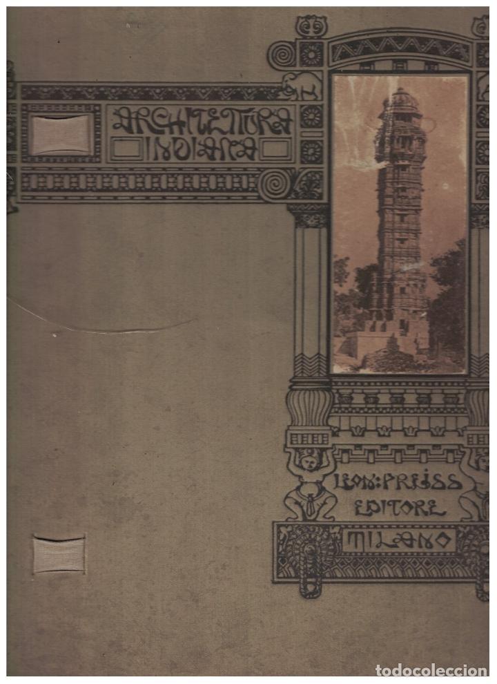 Libros: ARCHITETTURA INDIANA. - Editorial. - Foto 1