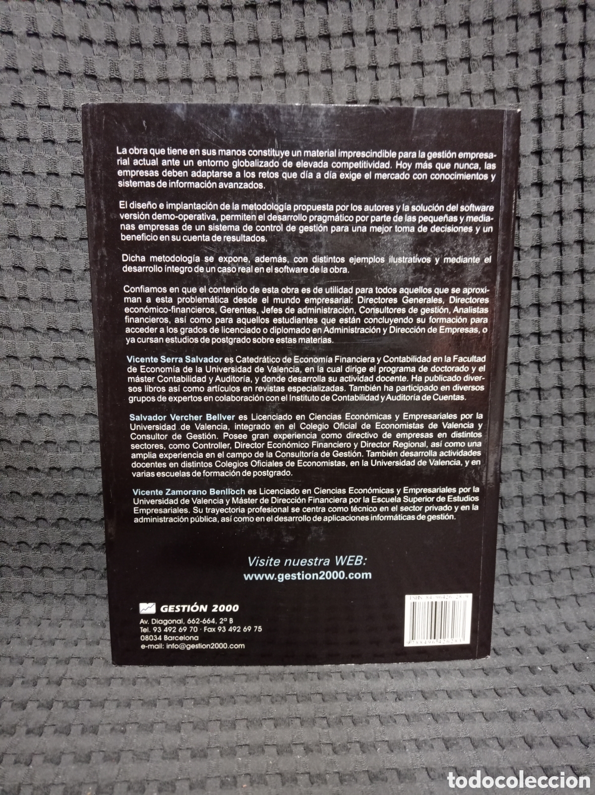 Libros: Sistemas de control de gesti&oacute;n: metodolog&iacute;a para su dise&ntilde;o e implementaci&oacute;n. - Foto 3