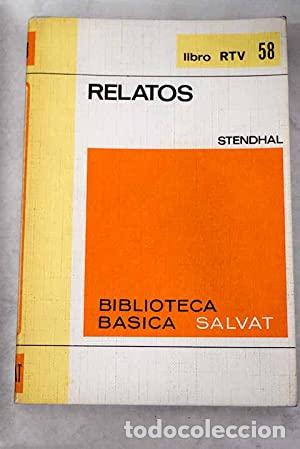 Libros: RELATOS - Stendhal. Colecci&oacute;n de Libros RTV(58). - Foto 1