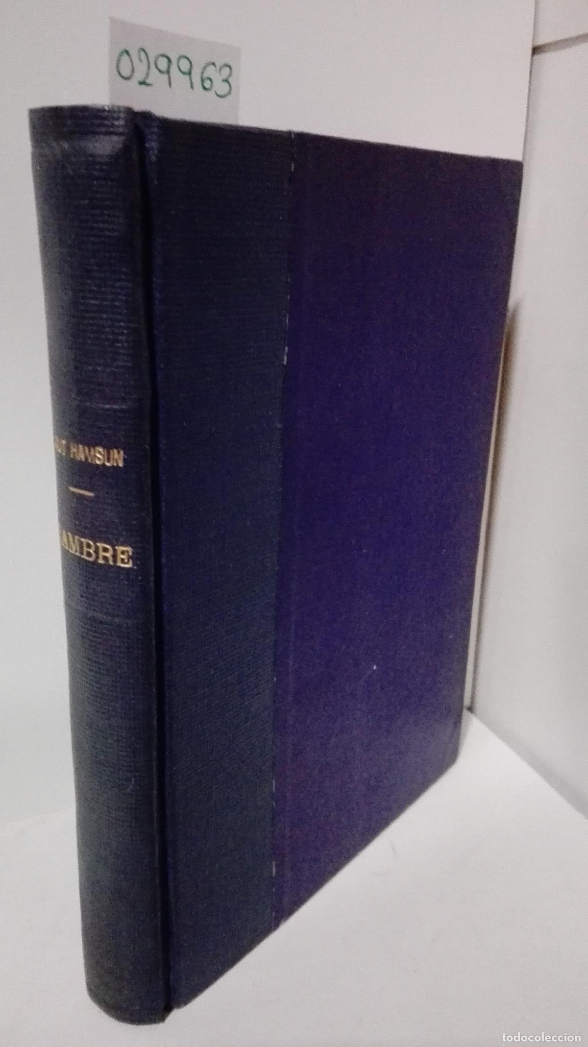 Libros: HAMBRE - Hamsun, Knut - Foto 1