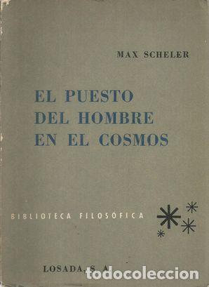 Libros: EL PUESTO DEL HOMBRE EN EL COSMOS - SCHELER, MAX - Foto 2