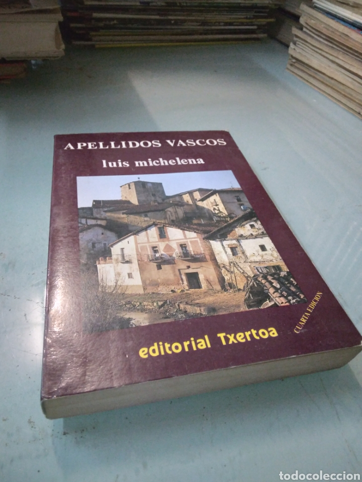 Libros: Luis Michelena, Apellidos vascos, Txertoa - Foto 1