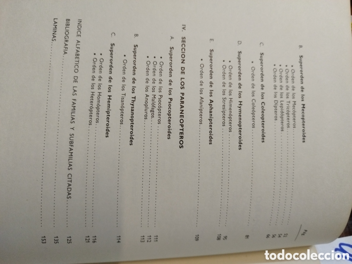 Libros: SISTEMATICA Y BIOLOGIA DE LOS INSECTOS - ROTH,M. - Foto 6