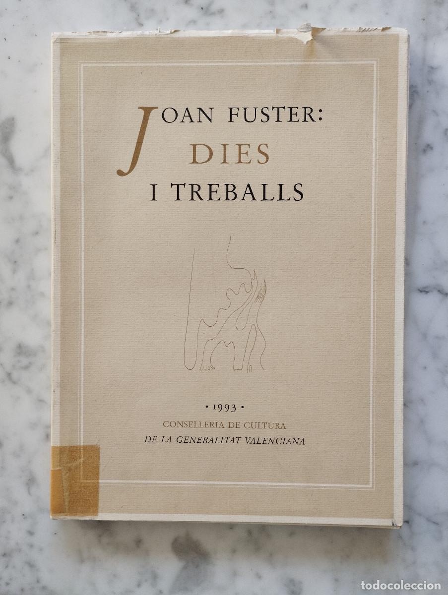 Libros: JOAN FUSTER. DIES I TREBALLS - Foto 1