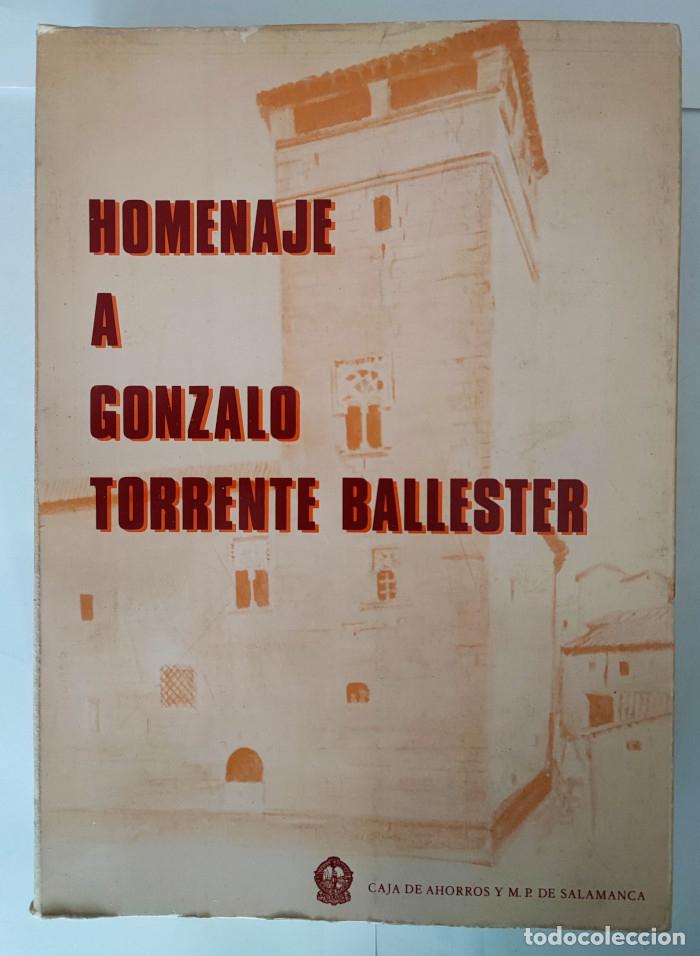 Libros: HOMENAJE A GONZALO TORRENTE BALLESTER - VV.AA. - Foto 1