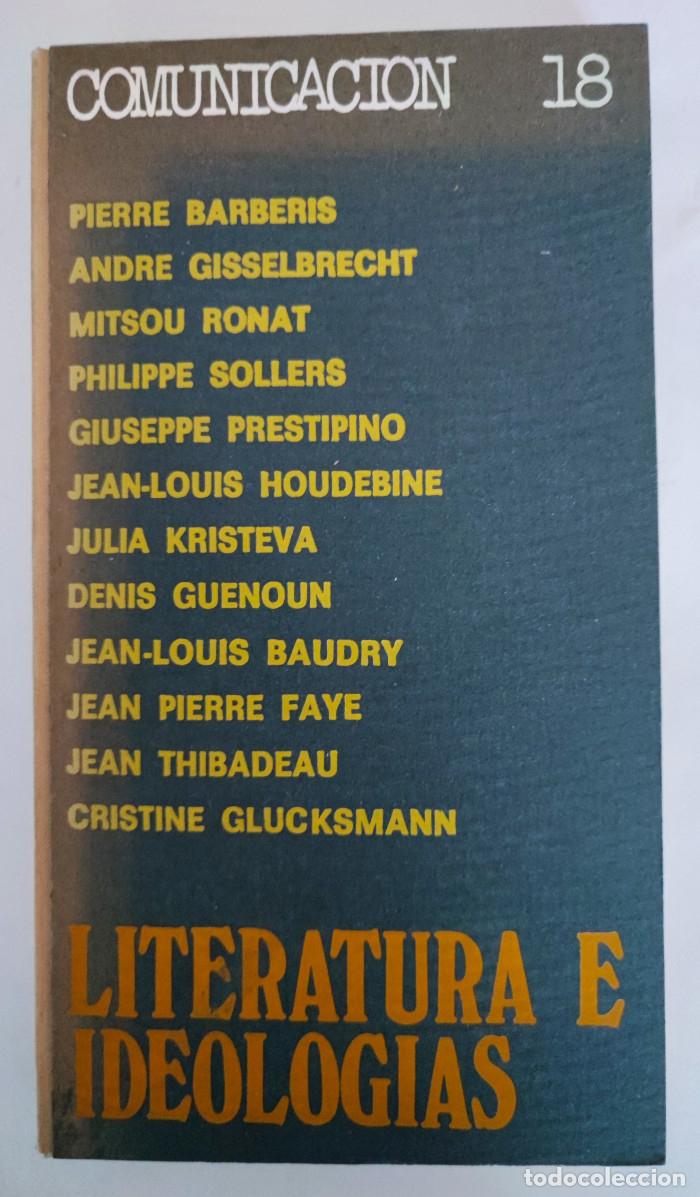 Libros: LITERATURA E IDEOLOG&Iacute;AS - VV.AA.