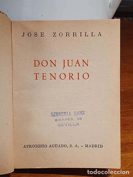 Libros: Don Juan Tenorio. - ZORRILLA, Jos&eacute; - Foto 2