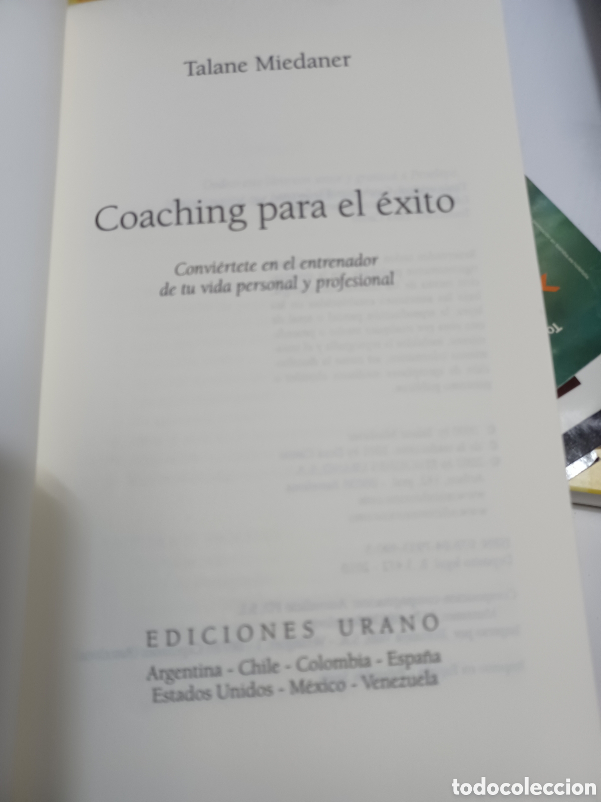 Libros: Barybook C92 Coaching para el &eacute;xito Talane Miedaner - Foto 3