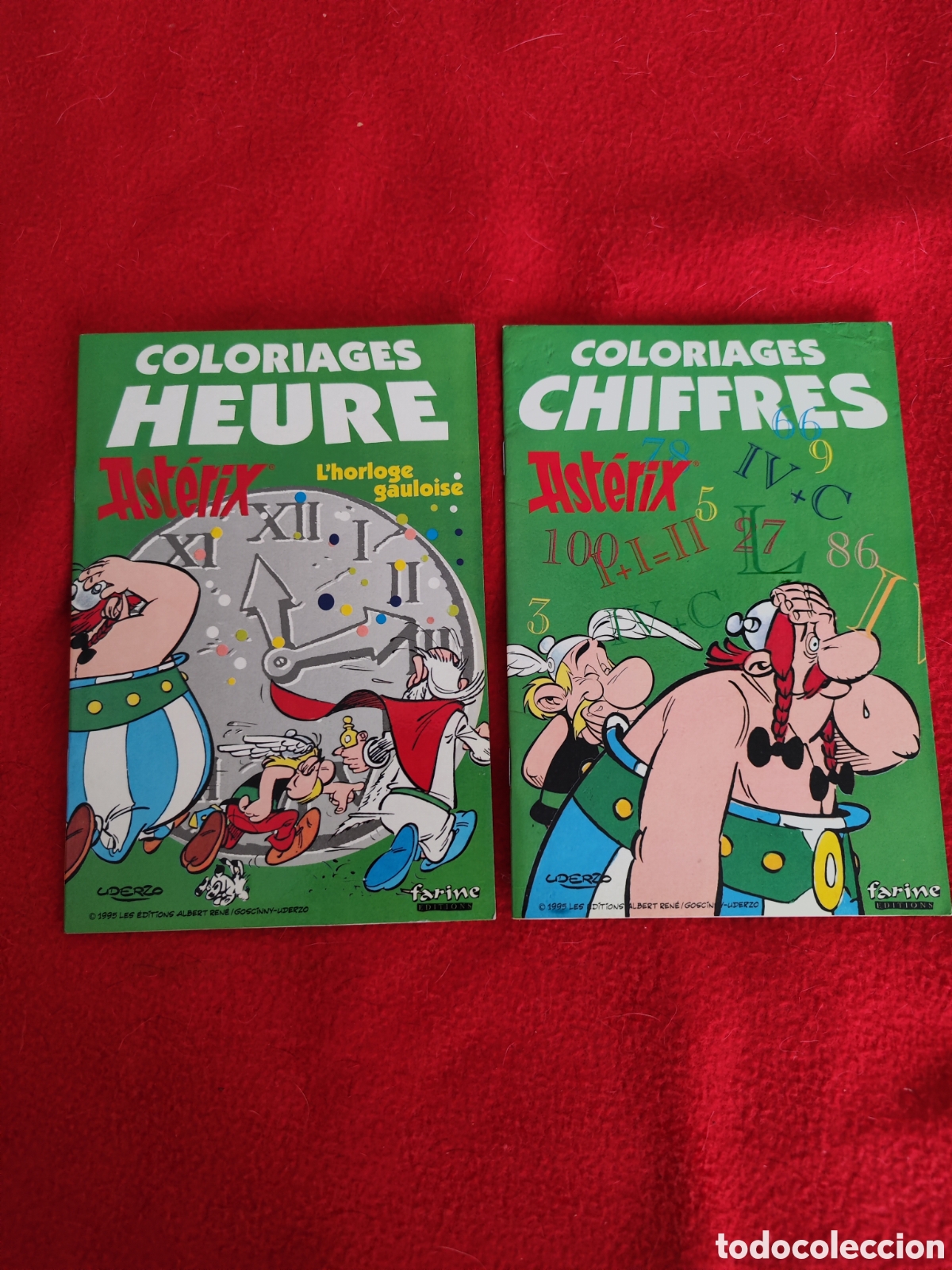Libros: Cuadernos de colorear Asterix y Obelix 1995