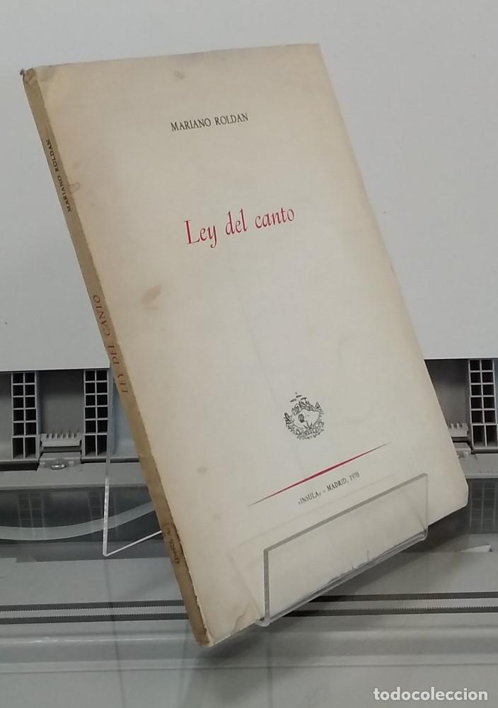 Libros: Ley del canto - Mariano Rold&aacute;n - Foto 1