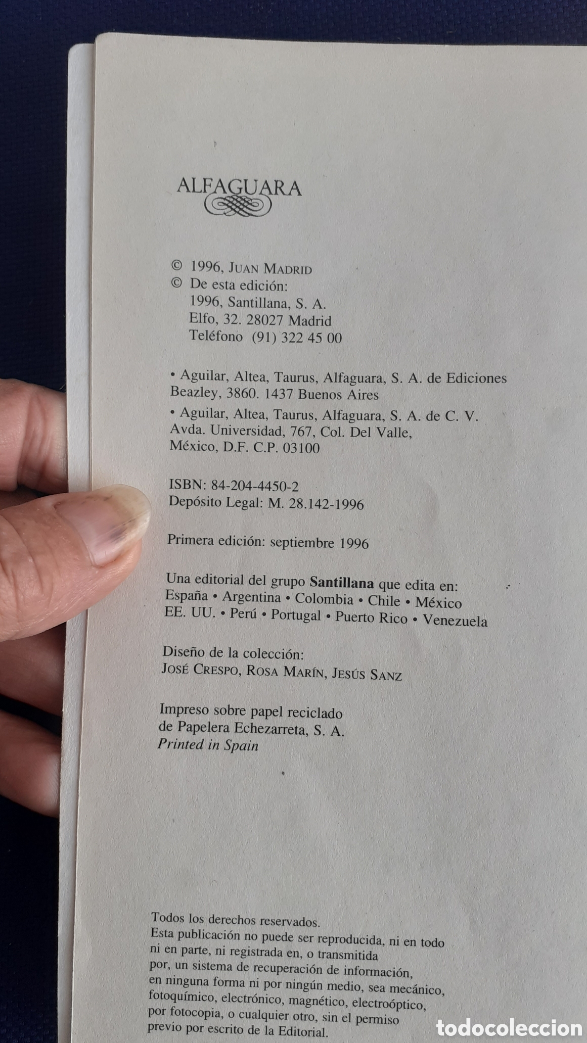 Libros: LOS CA&Ntilde;ONES DE DURANGO, JUAN MADRID, BUEN ESTADO - Foto 2