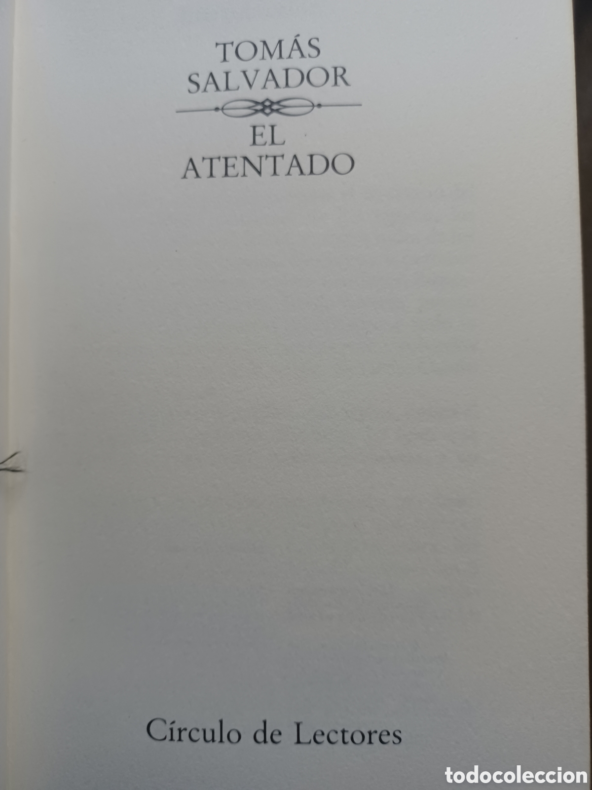 Libros: Barybook C69. El atentado tom&aacute;s salvador - Foto 2