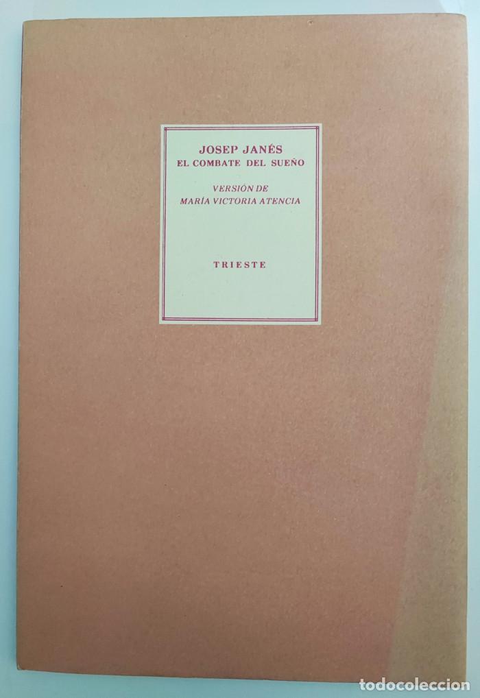 Libros: EL COMBATE DEL SUE&Ntilde;O - Josep Jan&eacute;s i. Oliv&eacute; - Foto 1