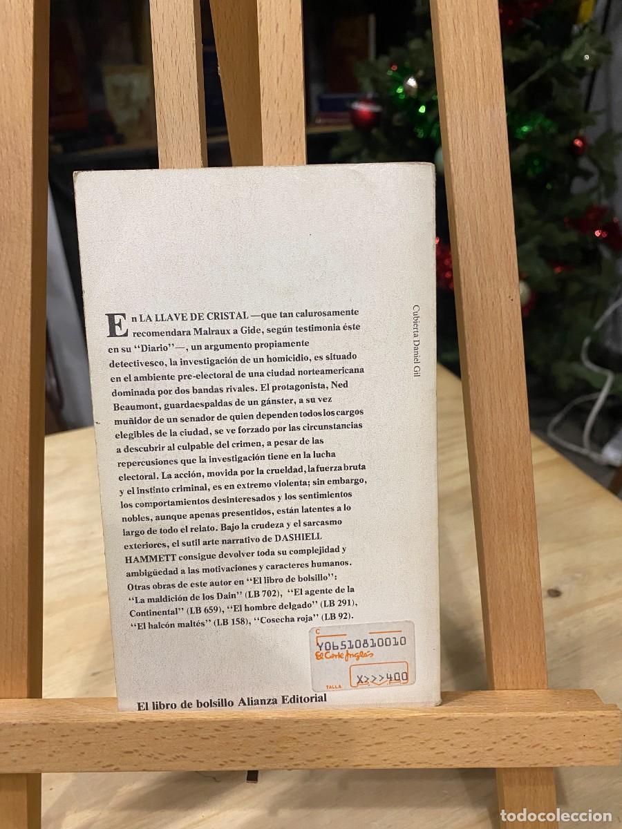 Libros: La llave de cristal.- Hammett, Dashiell - Foto 2