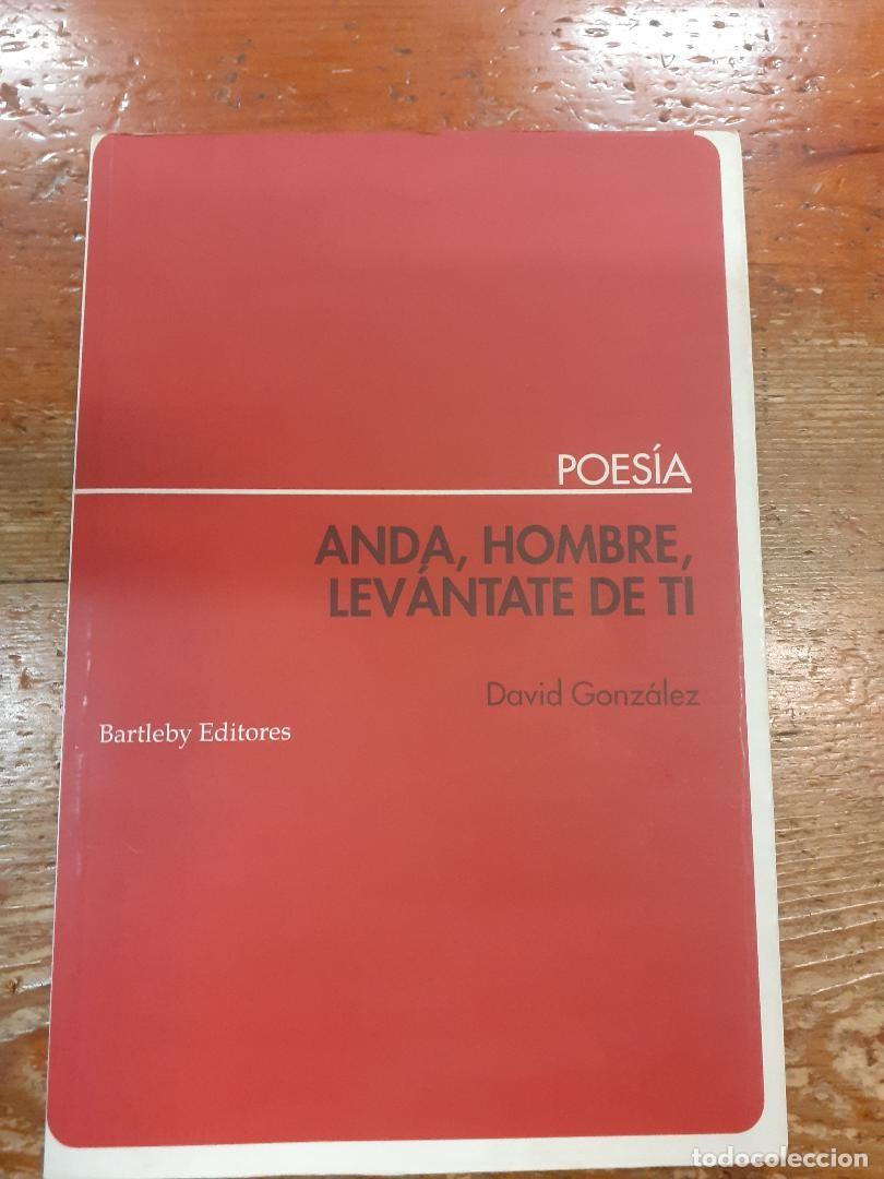 Libros: GONZ&Aacute;LEZ, DAVID - Anda, Hombre, Lev&aacute;ntate de T&iacute; - Foto 1