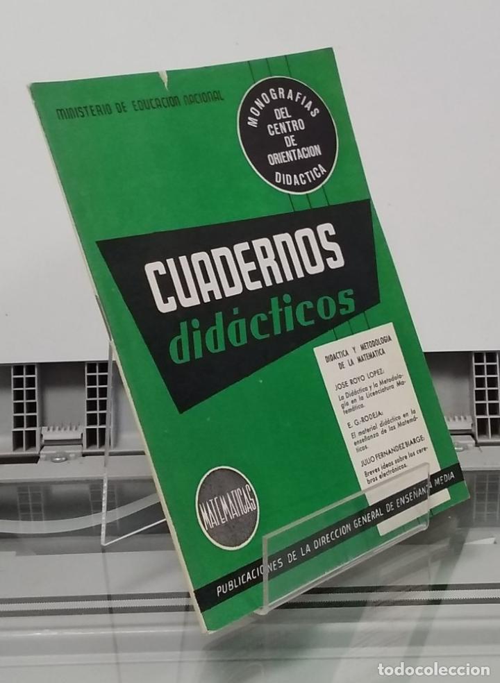 Libros: Did&aacute;ctica y metodolog&iacute;a de la matem&aacute;tica. Material did&aacute;ctico, cerebros electr&oacute;nicos - Centro de Orie - Foto 1