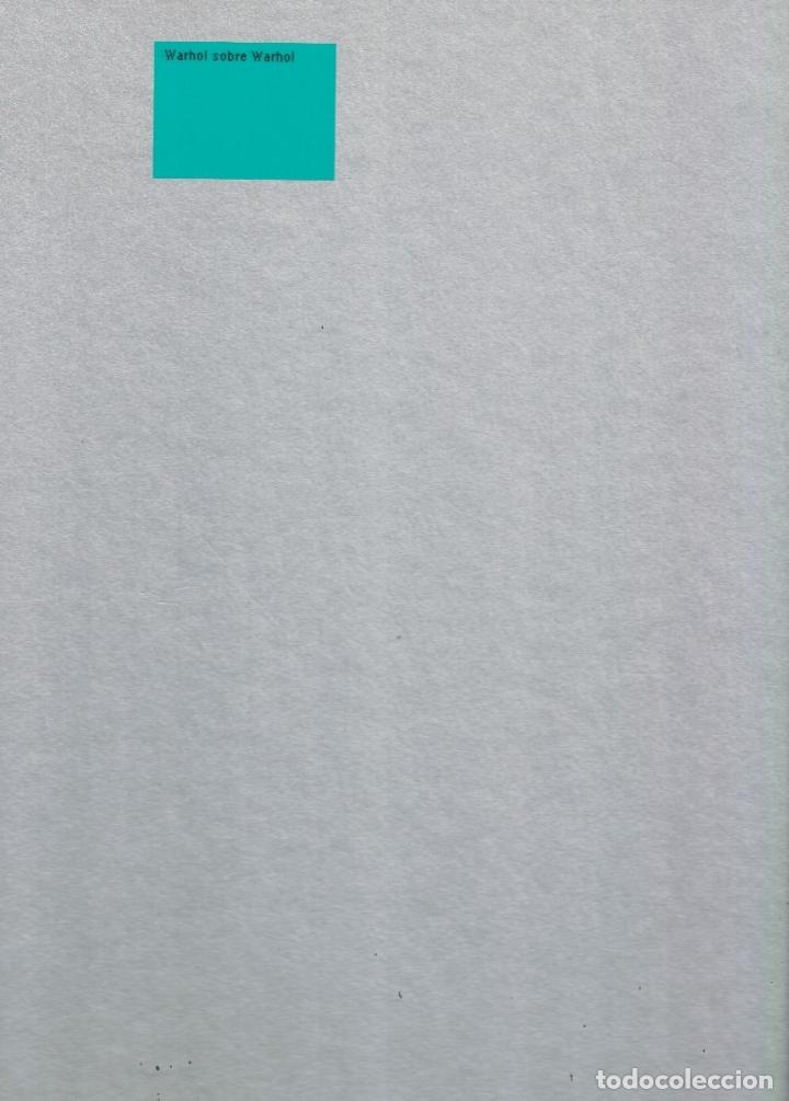Libros: WARHOL SOBRE WARHOL. Cat&aacute;logo. - Diego. Estrella de, (comisaria) - Foto 1