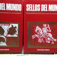 Libros: SELLOS DEL MUNDO. 2 VOL. URBION.. Lote 391133464