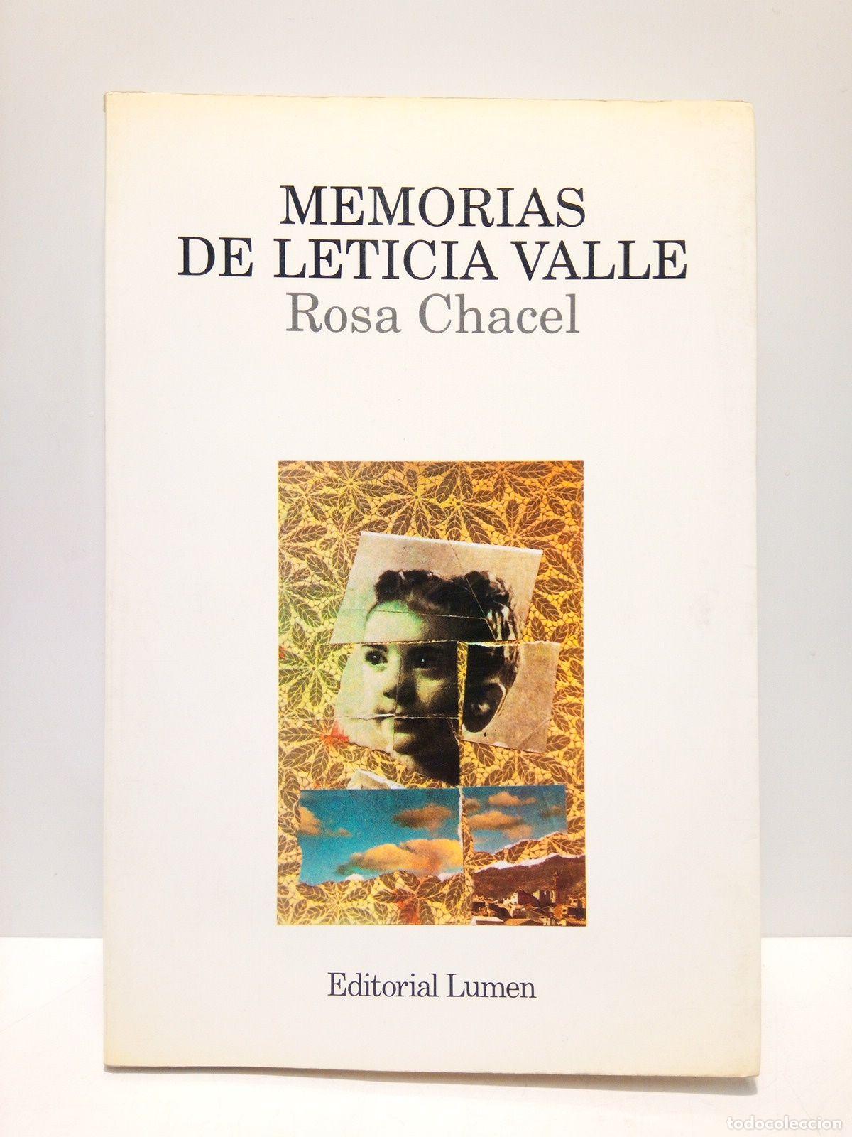 Libros: CHACEL, Rosa - Memorias de Leticia Valle [Novela] - Foto 1