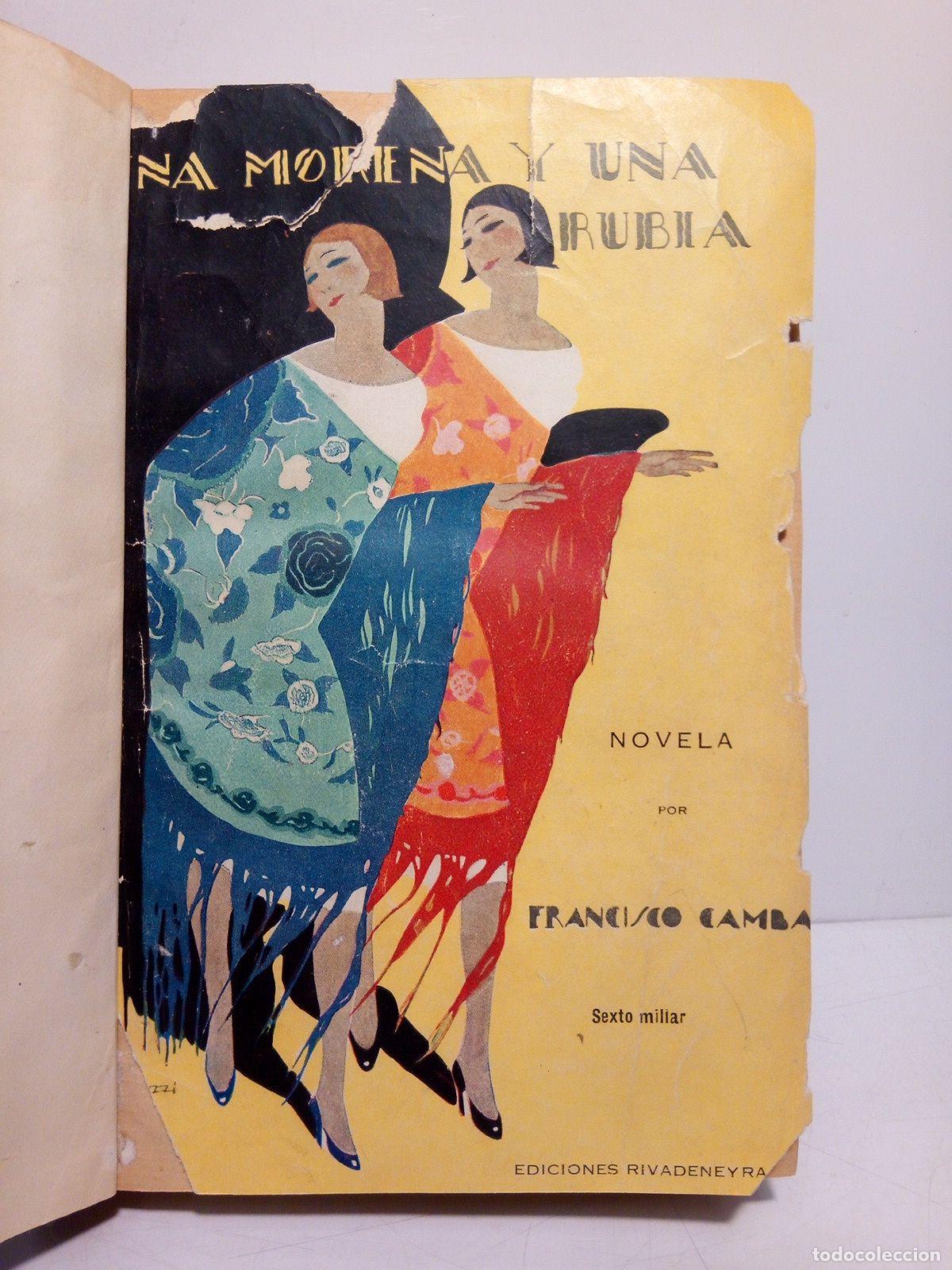 Libros: CAMBA, Francisco - Una morena y una rubia (Novela) - Foto 2