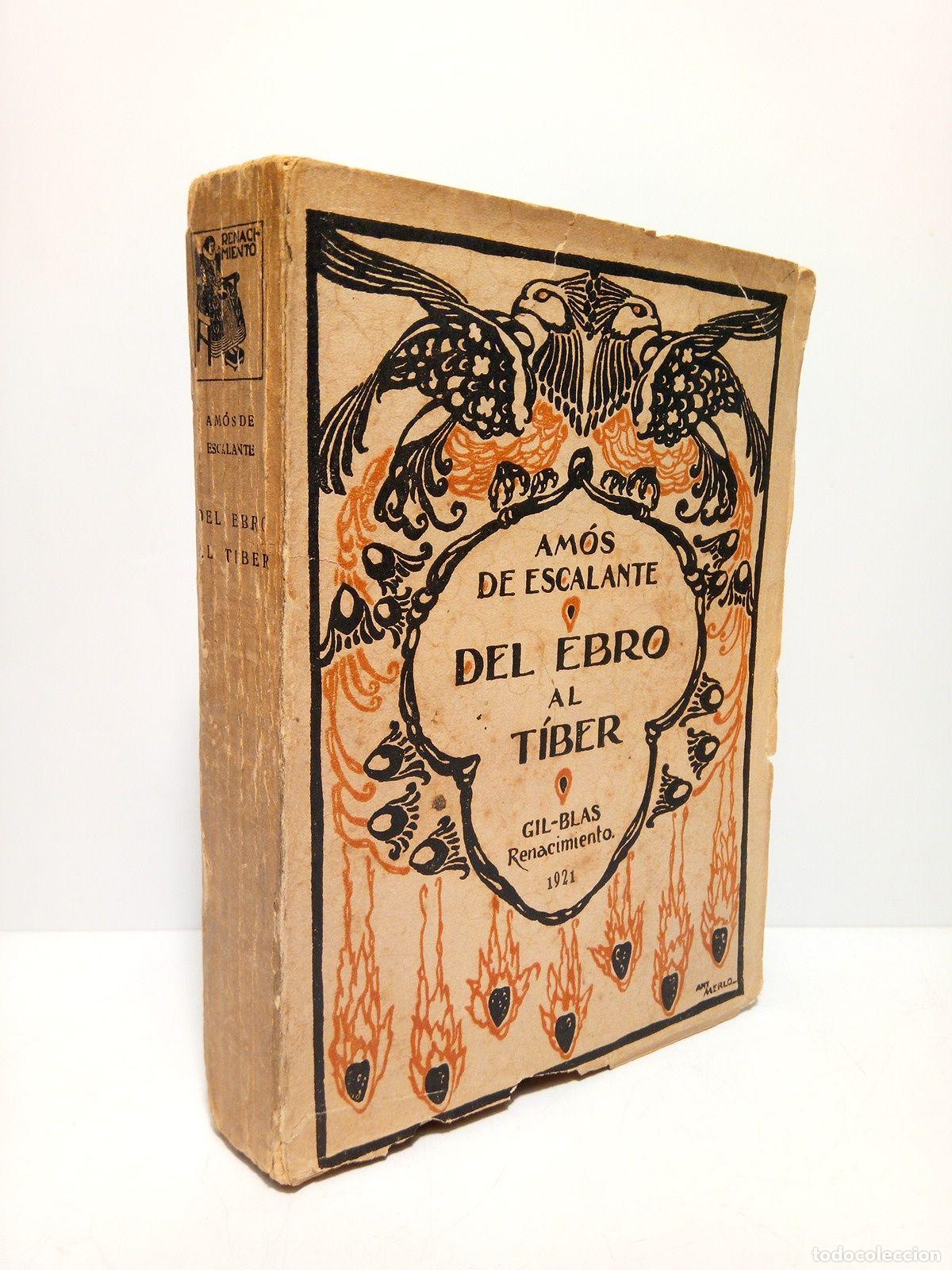 Libros: ESCALANTE, Am&oacute;s de - Del Ebro al T&iacute;ber - Foto 1
