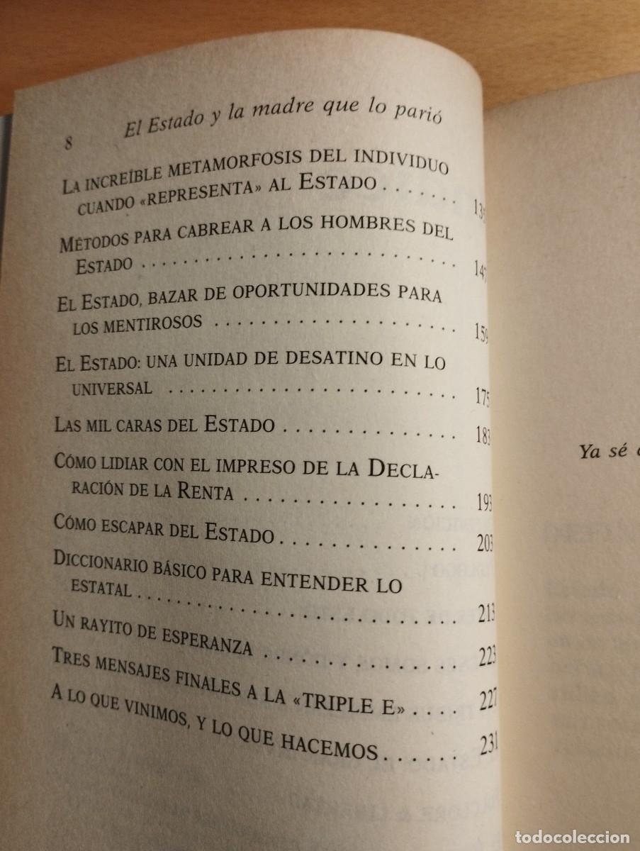 Libros: EL ESTADO Y LA MADRE QUE LO PARI&Oacute; (PEDRO RUIZ) - Foto 4