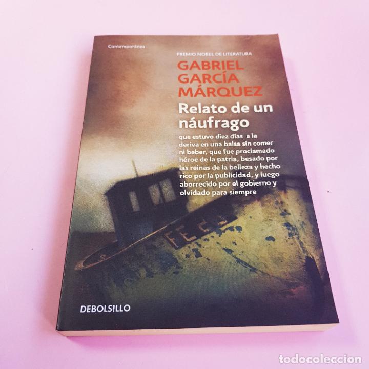 Livros em segunda m&atilde;o: LIBRO-GABRIEL GARC&Iacute;A M&Aacute;RQUEZ-RELATOS DE UN N&Aacute;UFRAGO-COLECCIONISTAS-EXCELENTE