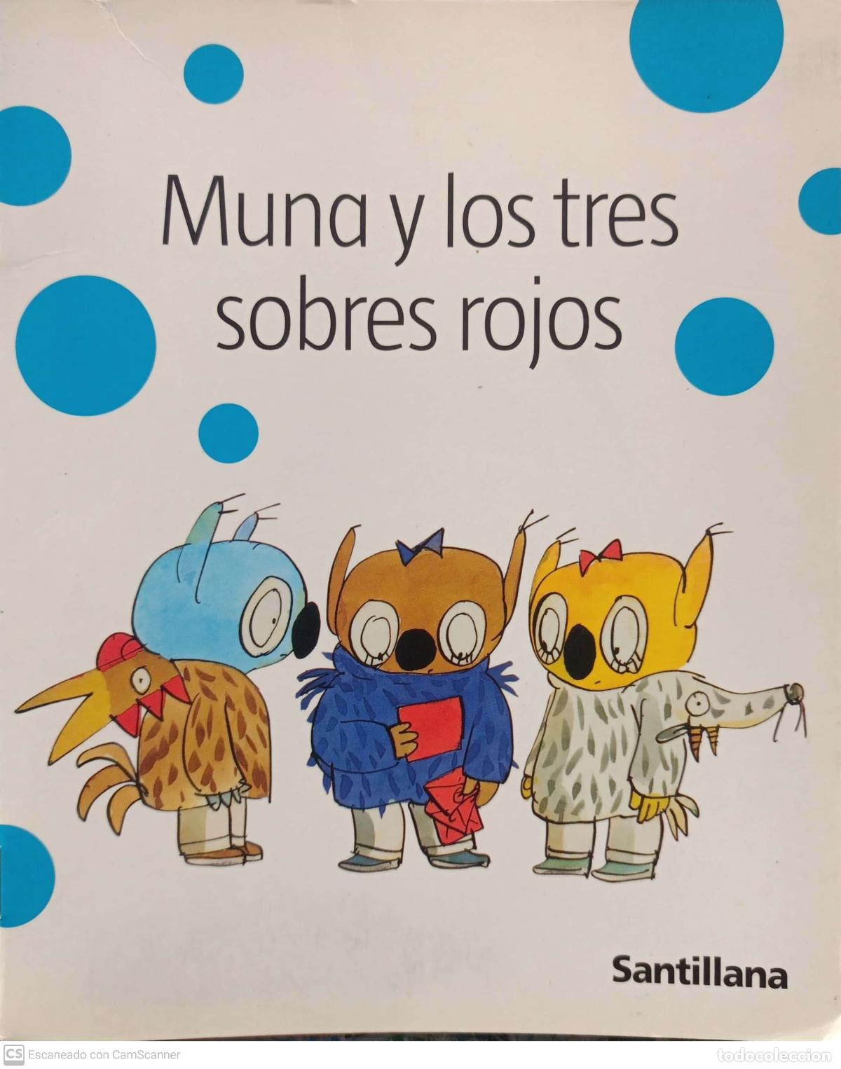 Libros: Muna y los tres sobres rojos - Elisa Mariscal - Foto 1